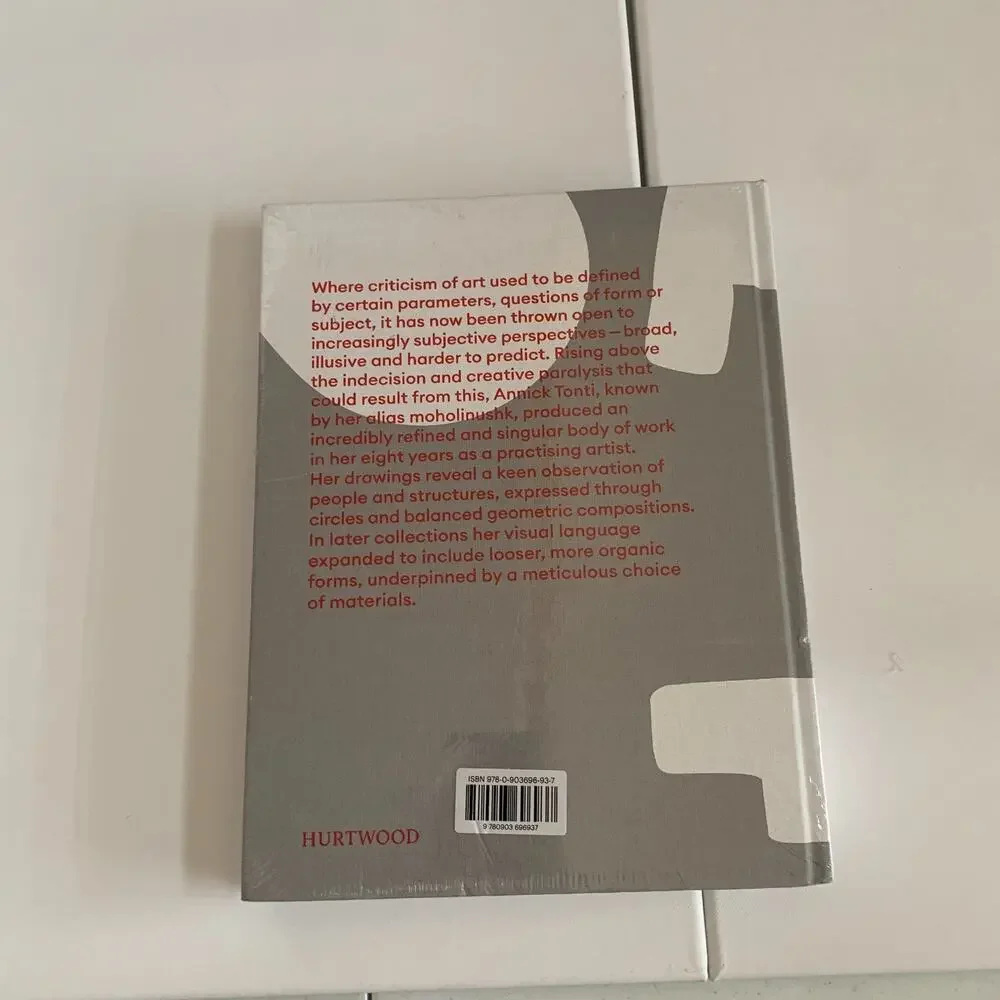 Annick Tonti moholinushk by Edited Matti Weinberg Hardcover Book New Sealed